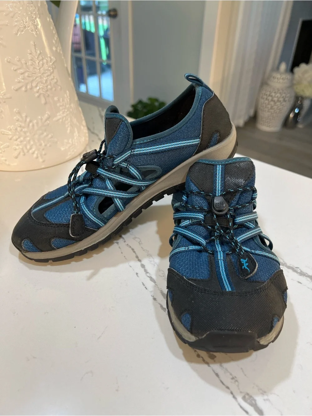 Chaco Performance Footwear Blue Water Shoes Kids Sz 5 / Womens 6.5